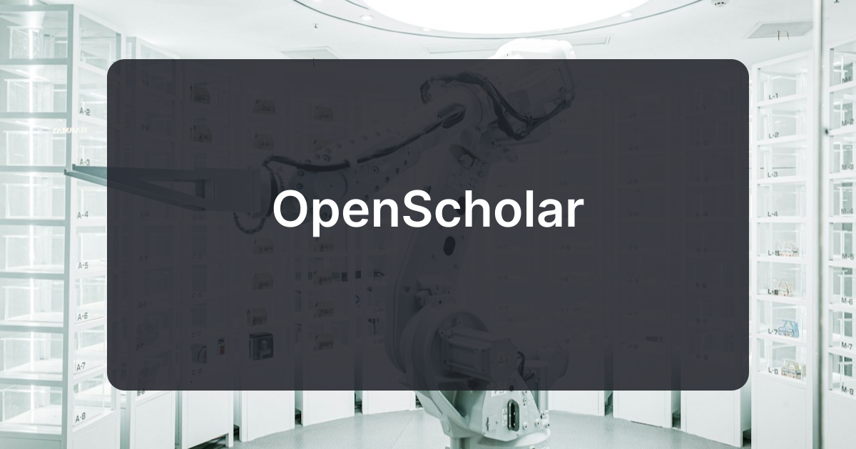 OpenScholar