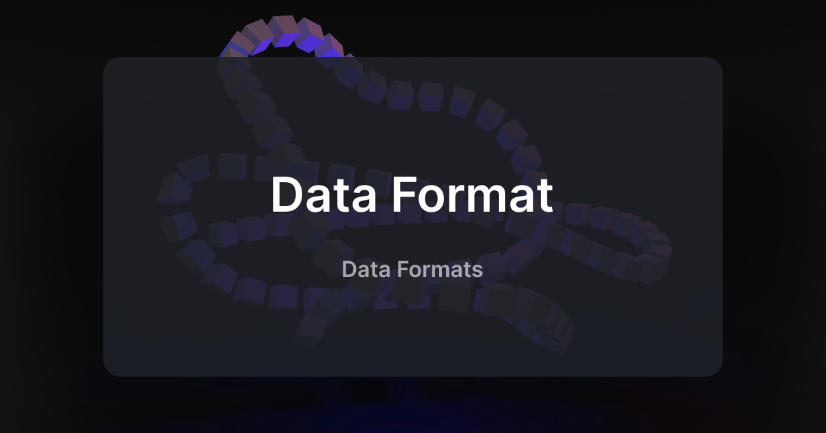 Data Format